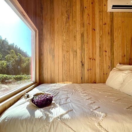 Nativo Natureza Pink Wood Cabin Cela  Exterior foto
