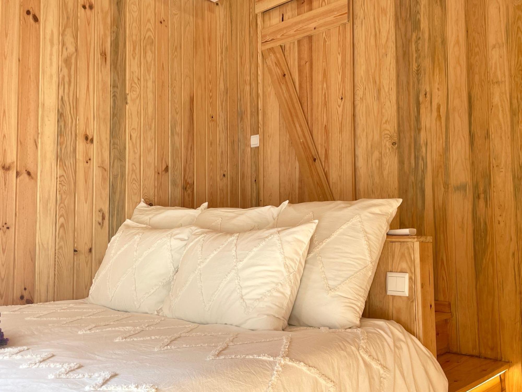 Nativo Natureza Pink Wood Cabin Cela  Exterior foto