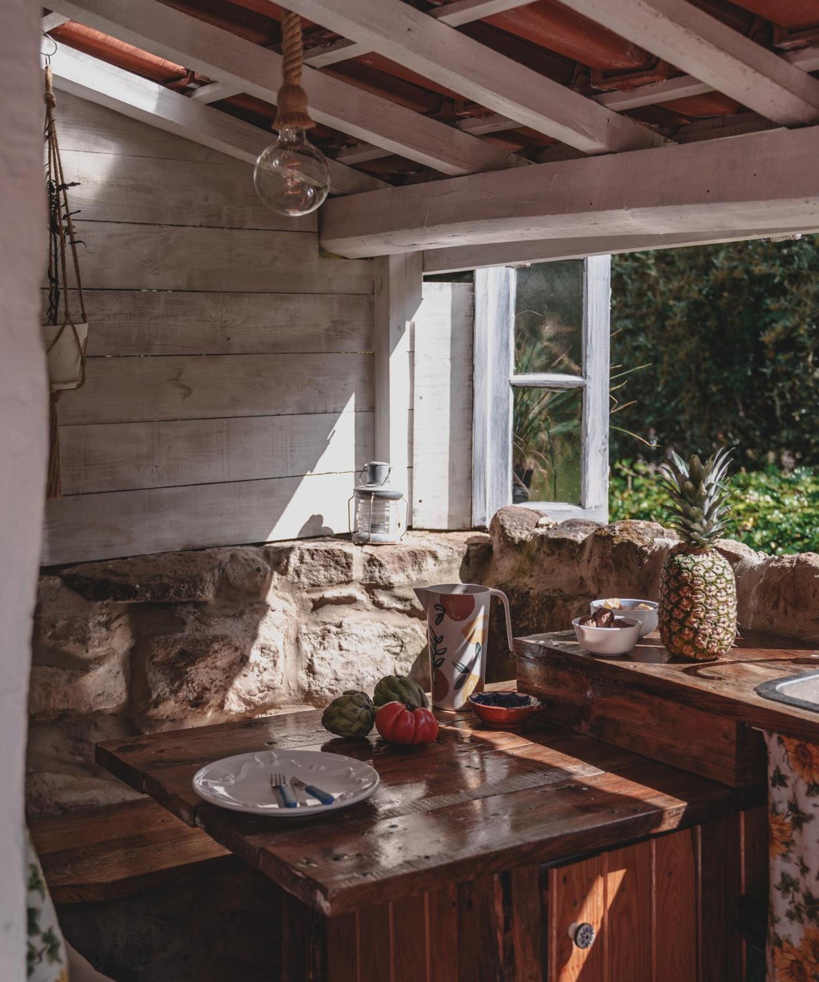 Nativo Natureza Pink Wood Cabin Cela  Exterior foto